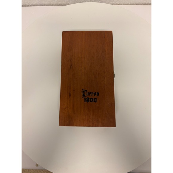 Cuervo 1800 Other - Vintage Cuervo 1800 Tequila Wooden Box Keepsake Storage Display Decor‎ Rustic